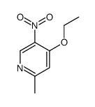 4-Ethoxy-2-methyl-5-nitropyridine Structure