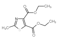 2-甲基噻唑-4,5-二羧酸二乙酯结构式