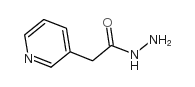 2-(吡啶-3-基)乙酸肼结构式