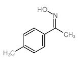 1-对甲苯基-乙酮肟结构式