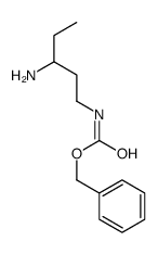 Benzyl (3-aminopentyl)carbamate Structure