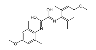 N,N'-bis(4-methoxy-2,6-dimethylphenyl)oxamide Structure