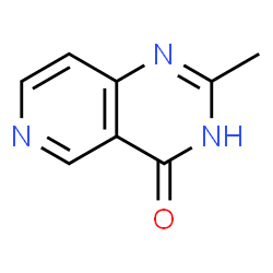 2-甲基吡啶并[4,3-D]嘧啶-4-醇结构式