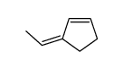 (3Z)-3-ethylidenecyclopentene Structure