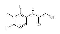 N1-(2,3,4-三氟苯基)-2-氯乙胺结构式