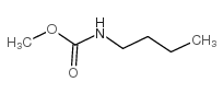 Carbamic acid,N-butyl-,methyl ester Structure