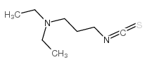 3-(二乙基氨基)丙基异硫氰酸酯结构式
