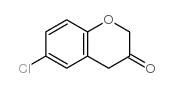 6-CHLOROCHROMAN-3-ONE Structure