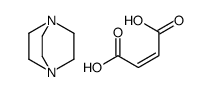 but-2-enedioic acid,1,4-diazabicyclo[2.2.2]octane Structure