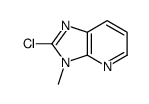 2-氯-3-甲基-3H-咪唑并[4,5-b]吡啶结构式