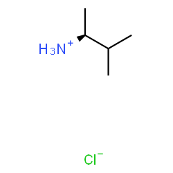 (S)-3-甲基-2-丁胺盐酸盐结构式