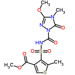 噻酮磺隆结构式