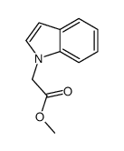 吲哚-1-乙酸甲酯结构式