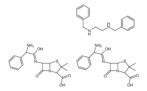ampicillin benzathine结构式