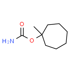 Cycloheptanol, 1-methyl-, carbamate (9CI) Structure