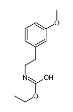 Ethyl 3-Methoxyphenethylcarbamate Structure