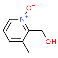 2-Pyridinemethanol,3-methyl-,1-oxide(9CI)结构式