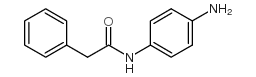 N-(4-氨基苯基)-2-苯基乙酰胺结构式