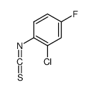Benzene, 2-chloro-4-fluoro-1-isothiocyanato- (9CI)结构式