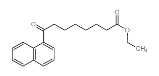ETHYL 8-(1-NAPHTHYL)-8-OXOOCTANOATE结构式
