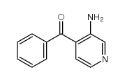 (3-氨基-4-吡啶)苯甲酮结构式