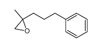 2-methyl-2-(3-phenyl-propyl)-oxirane Structure