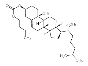 胆固醇丁基碳酸酯结构式