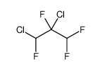 1,2-dichloro-1,2,3,3-tetrafluoropropane Structure
