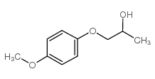 1-(4-甲氧苯氧基)-2-丙醇结构式