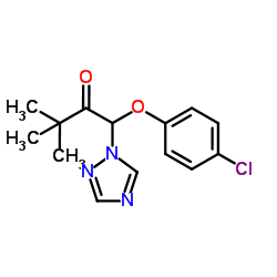 三唑酮结构式