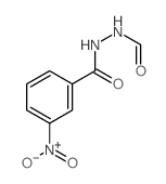 N-[(3-nitrobenzoyl)amino]formamide结构式