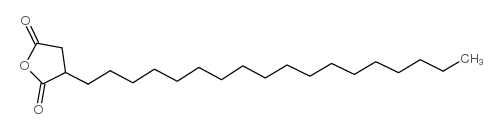 2,5-Furandione,dihydro-3-octadecyl- structure