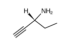 R-(+)-1-Ethyl-2-propynylamin Structure
