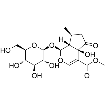 5-羟基马鞭草苷结构式