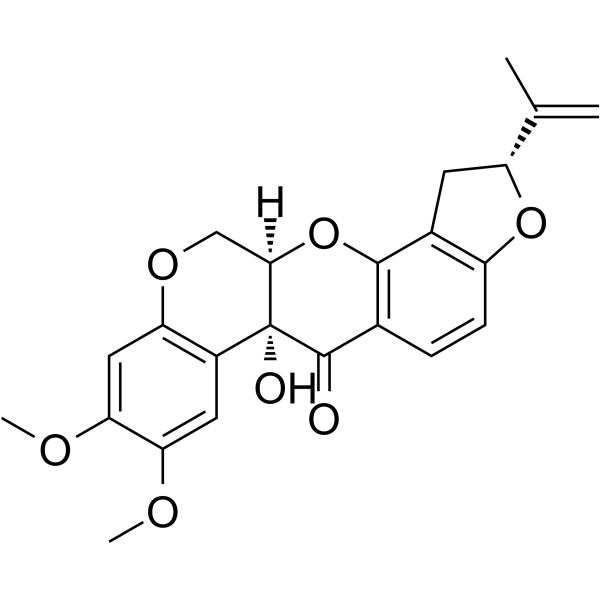 Rotenolone结构式