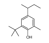 4-butan-2-yl-2-tert-butyl-6-methylphenol结构式
