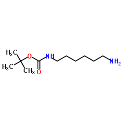 N-Boc-1,6-二氨基己烷结构式