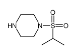 1-(异丙基磺酰基)哌嗪结构式