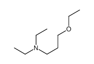(9ci)-3-乙氧基-N,N-二乙基-1-丙胺结构式