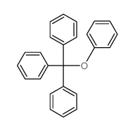 trityloxybenzene Structure