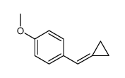 1-(cyclopropylidenemethyl)-4-methoxybenzene结构式