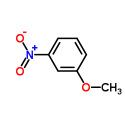 3-硝基苯甲醚结构式