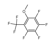 2-Methoxy-heptafluortoluol结构式