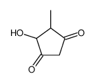 4-Hydroxy-5-methyl-1,3-cyclopentanedione结构式