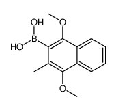 (1,4-dimethoxy-3-methylnaphthalen-2-yl)boronic acid Structure