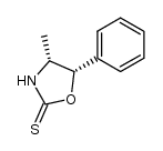 cis-4-methyl-5-phenyl-1,3-oxazolidine-2-thione Structure