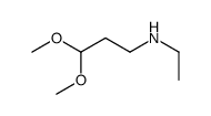 N-ethyl-3,3-dimethoxypropan-1-amine结构式