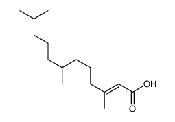 3,7,11-trimethyldodec-2-enoic acid结构式