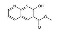 2-氧代-1,2-二氢-1,8-萘啶-3-羧酸甲酯结构式