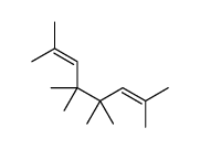 2,4,4,5,5,7-hexamethylocta-2,6-diene Structure